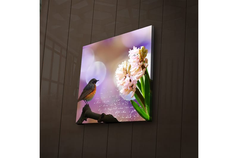 Canvasbilde Dekorativ LED-belysning - Flerfarget - Interiør - Maleri & posters - Lerretsbilder