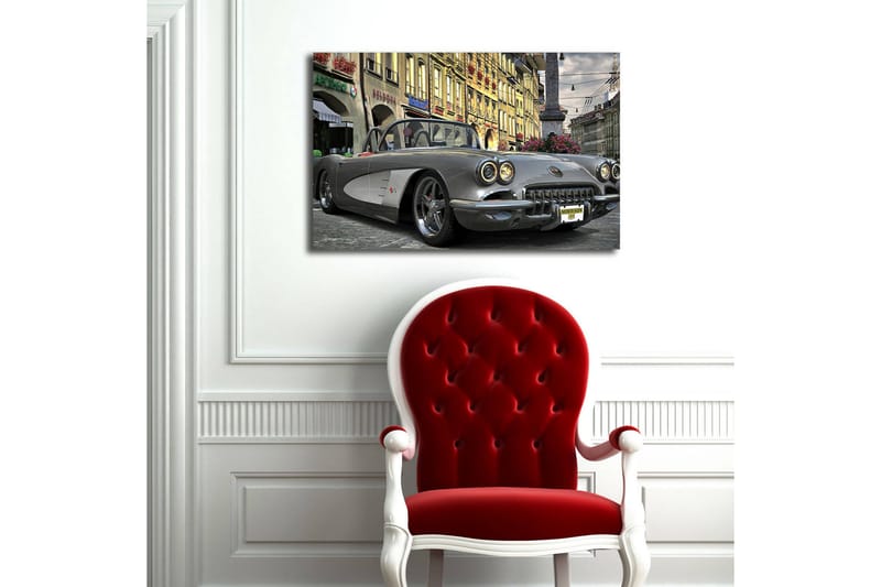 Canvasbilde Dekorativ LED-belysning - Flerfarget - Interiør - Maleri & posters - Lerretsbilder