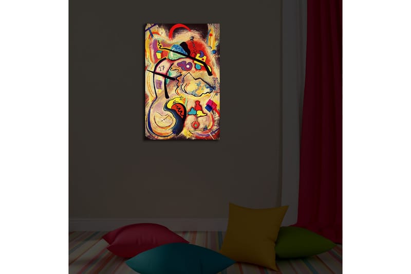 Canvasbilde Dekorativ LED-belysning - Flerfarget - Interiør - Maleri & posters - Lerretsbilder