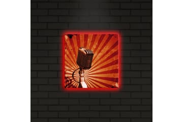 Canvasbilde Dekorativ LED-belysning - Flerfarget - Interiør - Maleri & posters - Lerretsbilder