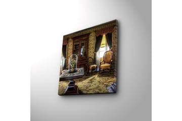 Canvasbilde Dekorativ LED-belysning - Flerfarget - Interiør - Maleri & posters - Lerretsbilder