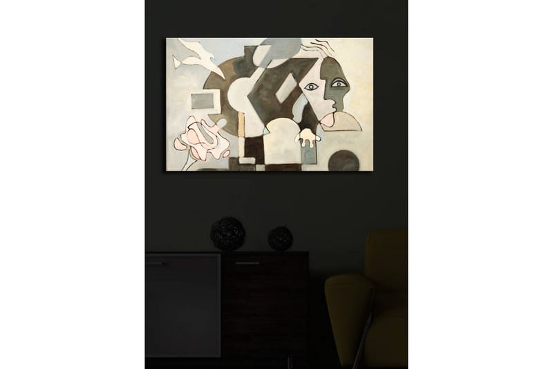 Canvasbilde Dekorativ LED-belysning - Flerfarget - Interiør - Maleri & posters - Lerretsbilder