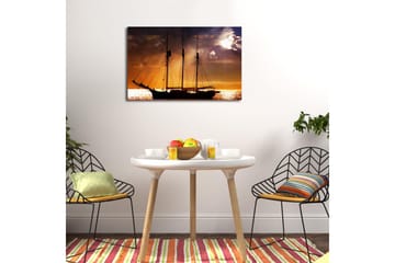 Canvasbilde Dekorativ LED-belysning - Flerfarget - Interiør - Maleri & posters - Lerretsbilder
