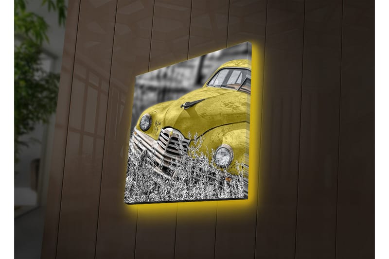 Canvasbilde Dekorativ LED-belysning - Flerfarget - Interiør - Maleri & posters - Lerretsbilder
