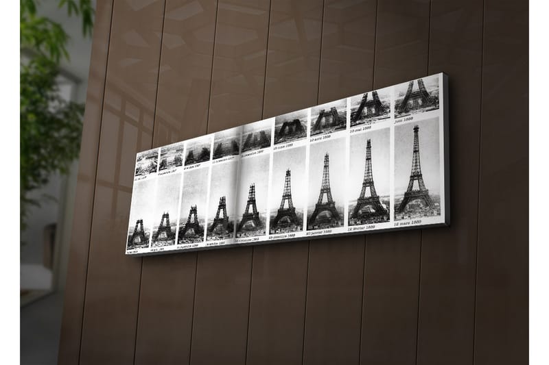 Canvasbilde Dekorativ LED-belysning - Flerfarget - Interiør - Maleri & posters - Lerretsbilder