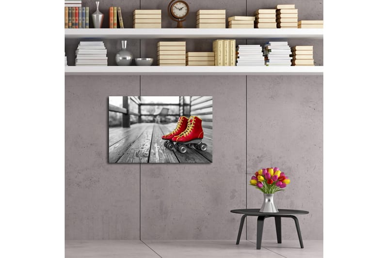 Canvasbilde Dekorativ LED-belysning - Flerfarget - Interiør - Maleri & posters - Lerretsbilder