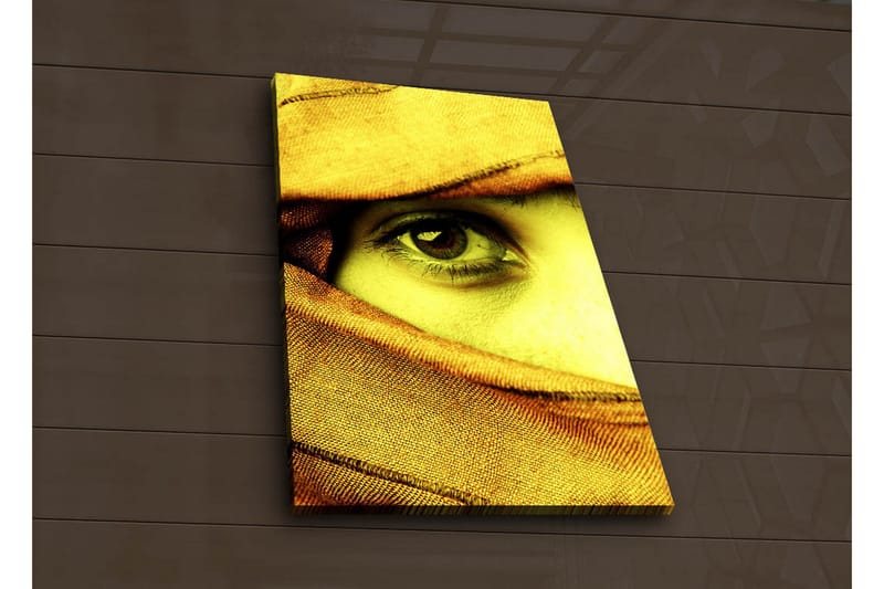 Canvasbilde Dekorativ LED-belysning - Flerfarget - Interiør - Maleri & posters - Lerretsbilder