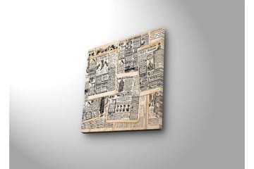 Canvasbilde Dekorativ LED-belysning - Flerfarget - Interiør - Maleri & posters - Lerretsbilder