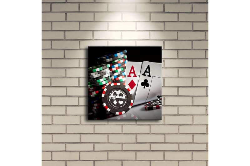Canvasbilde Dekorativ LED-belysning - Flerfarget - Interiør - Maleri & posters - Lerretsbilder