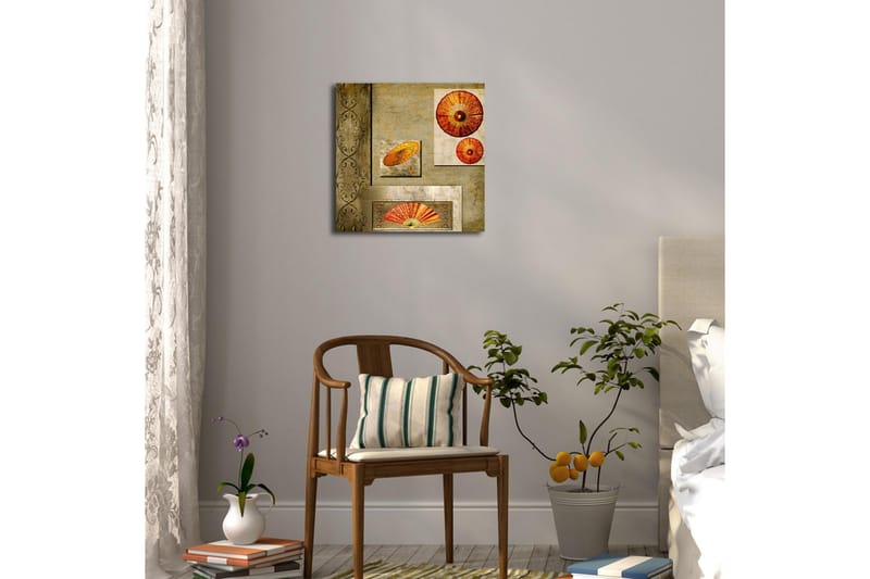Canvasbilde Dekorativ LED-belysning - Flerfarget - Interiør - Maleri & posters - Lerretsbilder