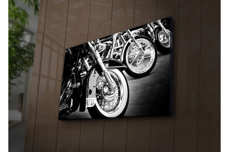 Canvasbilde Dekorativ LED-belysning - Flerfarget - Interiør - Maleri & posters - Lerretsbilder