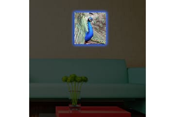 Canvasbilde Dekorativ LED-belysning - Flerfarget - Interiør - Maleri & posters - Lerretsbilder