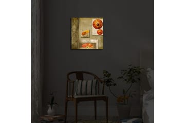 Canvasbilde Dekorativ LED-belysning - Flerfarget - Interiør - Maleri & posters - Lerretsbilder