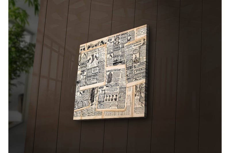 Canvasbilde Dekorativ LED-belysning - Flerfarget - Interiør - Maleri & posters - Lerretsbilder