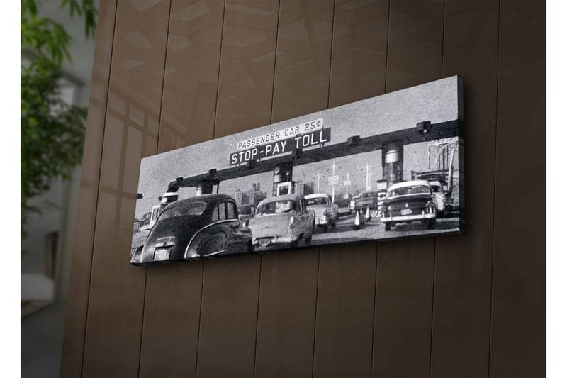 Canvasbilde Dekorativ LED-belysning - Flerfarget - Interiør - Maleri & posters - Lerretsbilder