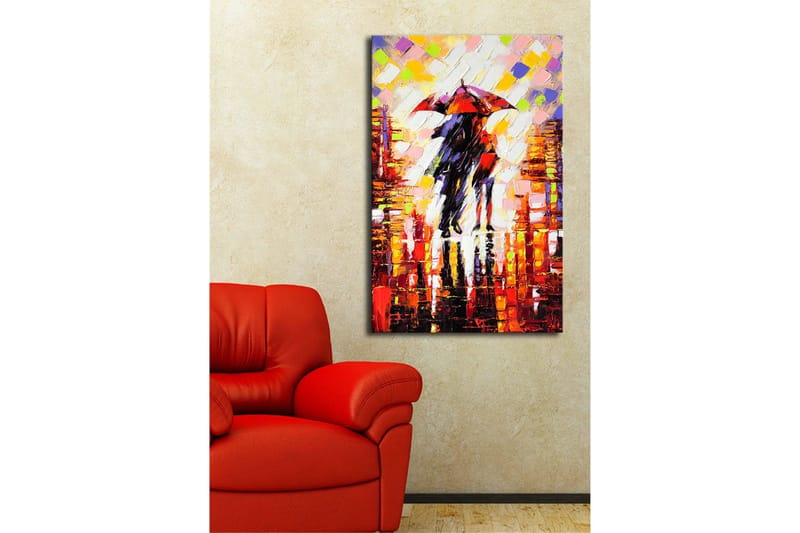 Canvasbilde Dekorativ LED-belysning - Flerfarget - Interiør - Maleri & posters - Lerretsbilder