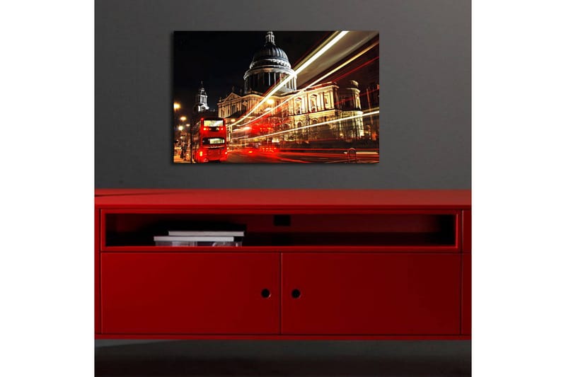 Canvasbilde Dekorativ LED-belysning - Flerfarget - Interiør - Maleri & posters - Lerretsbilder