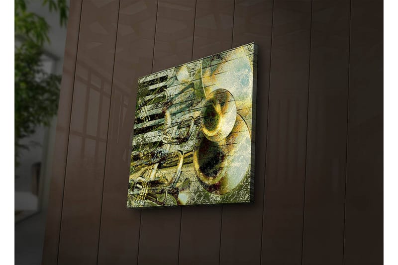 Canvasbilde Dekorativ LED-belysning - Flerfarget - Interiør - Maleri & posters - Lerretsbilder