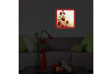Canvasbilde Dekorativ LED-belysning - Flerfarget - Interiør - Maleri & posters - Lerretsbilder