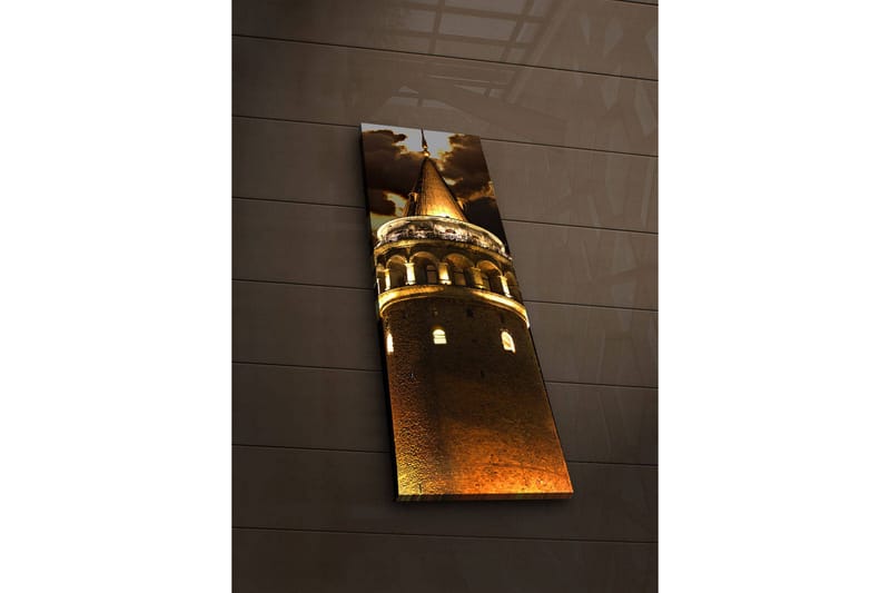 Canvasbilde Dekorativ LED-belysning - Flerfarget - Interiør - Maleri & posters - Lerretsbilder