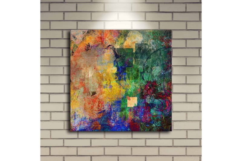 Canvasbilde Dekorativ LED-belysning - Flerfarget - Interiør - Maleri & posters - Lerretsbilder