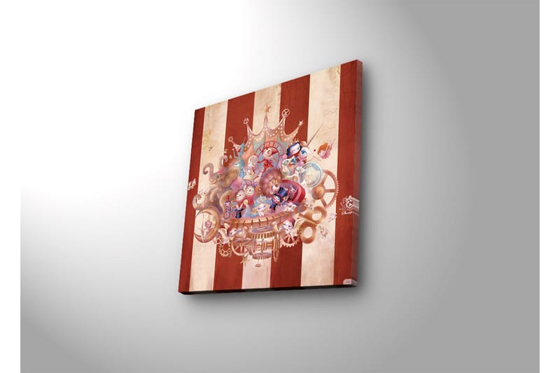 Canvasbilde Dekorativ LED-belysning - Flerfarget - Interiør - Maleri & posters - Lerretsbilder