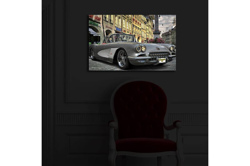 Canvasbilde Dekorativ LED-belysning - Flerfarget - Interiør - Maleri & posters - Lerretsbilder