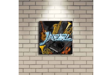 Canvasbilde Dekorativ LED-belysning - Flerfarget - Interiør - Maleri & posters - Lerretsbilder