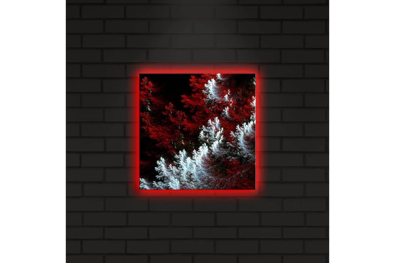 Canvasbilde Dekorativ LED-belysning - Flerfarget - Interiør - Maleri & posters - Lerretsbilder