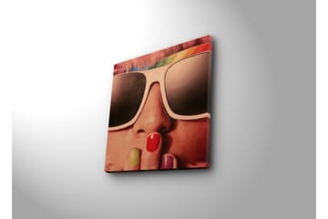 Canvasbilde Dekorativ LED-belysning - Flerfarget - Interiør - Maleri & posters - Lerretsbilder