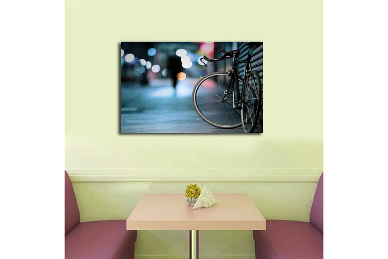 Canvasbilde Dekorativ LED-belysning - Flerfarget - Interiør - Maleri & posters - Lerretsbilder