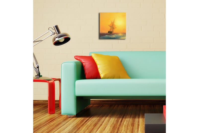 Canvasbilde Dekorativ LED-belysning - Flerfarget - Interiør - Maleri & posters - Lerretsbilder