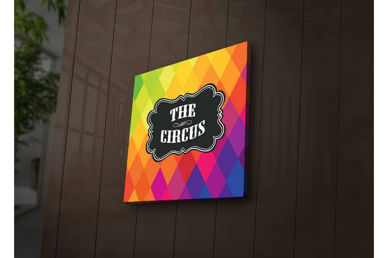 Canvasbilde Dekorativ LED-belysning - Flerfarget - Interiør - Maleri & posters - Lerretsbilder