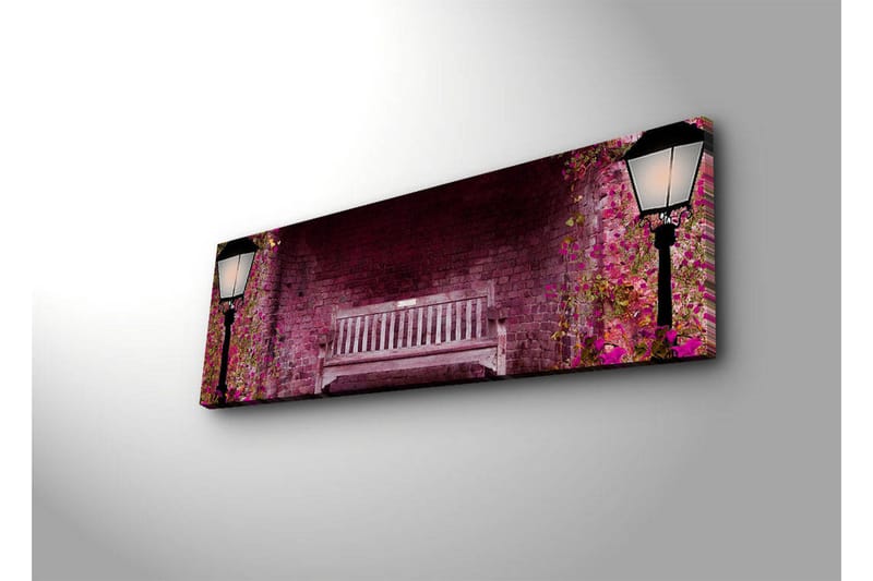 Canvasbilde Dekorativ LED-belysning - Flerfarget - Interiør - Maleri & posters - Lerretsbilder