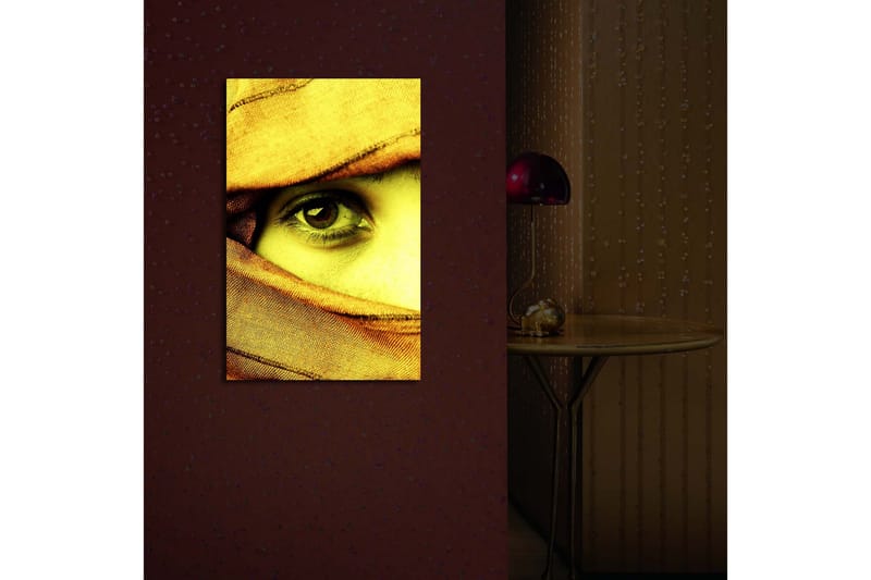 Canvasbilde Dekorativ LED-belysning - Flerfarget - Interiør - Maleri & posters - Lerretsbilder