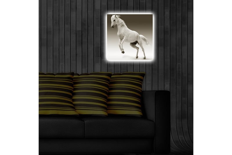 Canvasbilde Dekorativ LED-belysning - Flerfarget - Interiør - Maleri & posters - Lerretsbilder