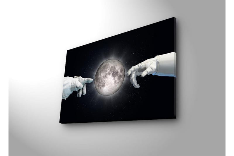 Canvasbilde Dekorativ LED-belysning - Flerfarget - Interiør - Maleri & posters - Lerretsbilder
