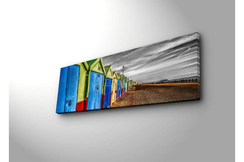 Canvasbilde Dekorativ LED-belysning - Flerfarget - Interiør - Maleri & posters - Lerretsbilder