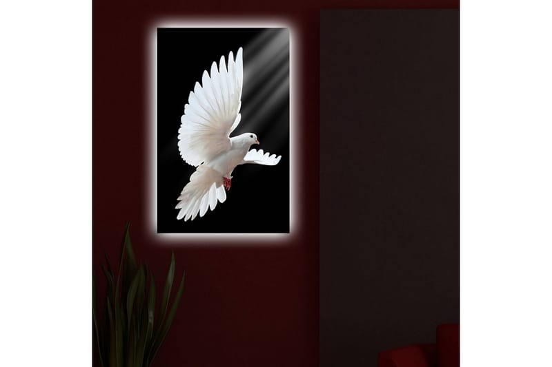 Canvasbilde Dekorativ LED-belysning - Flerfarget - Interiør - Maleri & posters - Lerretsbilder