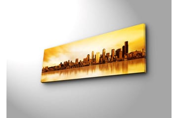 Canvasbilde Dekorativ LED-belysning - Flerfarget - Interiør - Maleri & posters - Lerretsbilder