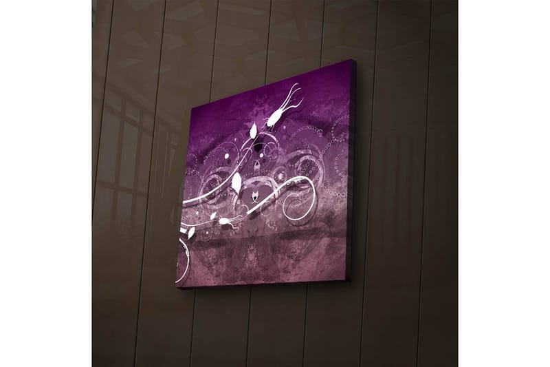 Canvasbilde Dekorativ LED-belysning - Flerfarget - Interiør - Maleri & posters - Lerretsbilder
