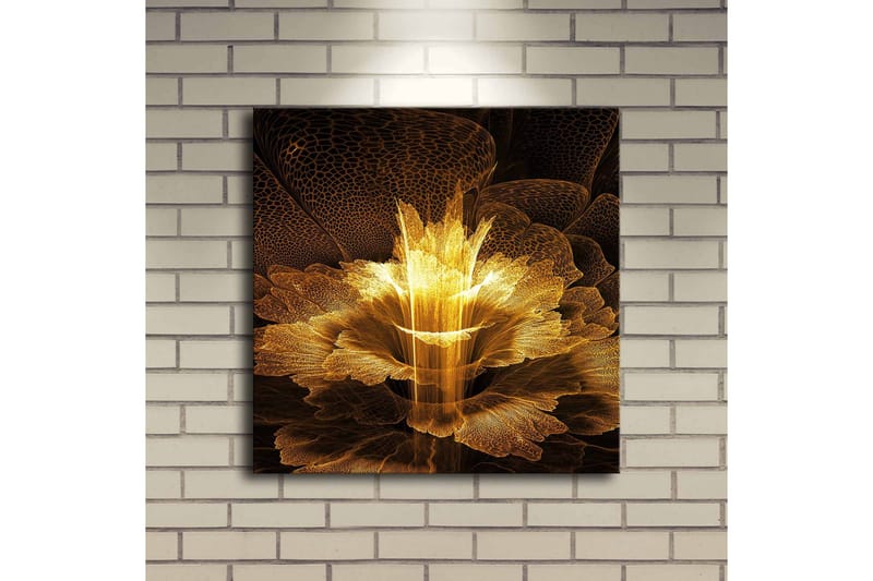 Canvasbilde Dekorativ LED-belysning - Flerfarget - Interiør - Maleri & posters - Lerretsbilder