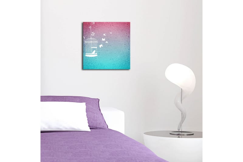 Canvasbilde Dekorativ LED-belysning - Flerfarget - Interiør - Maleri & posters - Lerretsbilder