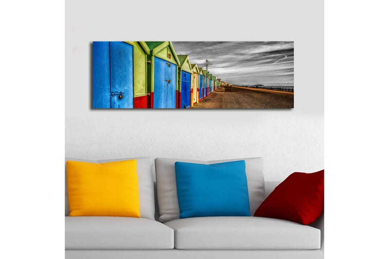 Canvasbilde Dekorativ LED-belysning - Flerfarget - Interiør - Maleri & posters - Lerretsbilder