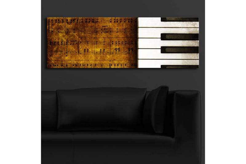 Canvasbilde Dekorativ LED-belysning - Flerfarget - Interiør - Maleri & posters - Lerretsbilder