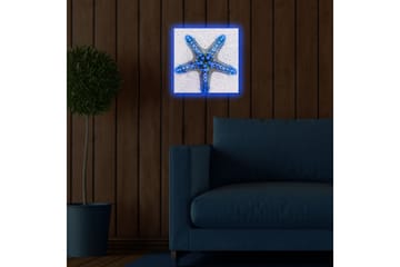 Canvasbilde Dekorativ LED-belysning - Flerfarget - Interiør - Maleri & posters - Lerretsbilder