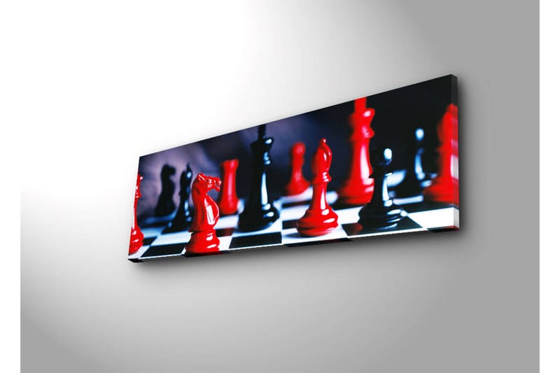 Canvasbilde Dekorativ LED-belysning - Flerfarget - Interiør - Maleri & posters - Lerretsbilder
