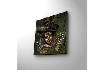 Canvasbilde Dekorativ LED-belysning - Flerfarget - Interiør - Maleri & posters - Lerretsbilder