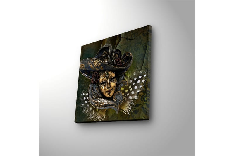 Canvasbilde Dekorativ LED-belysning - Flerfarget - Interiør - Maleri & posters - Lerretsbilder
