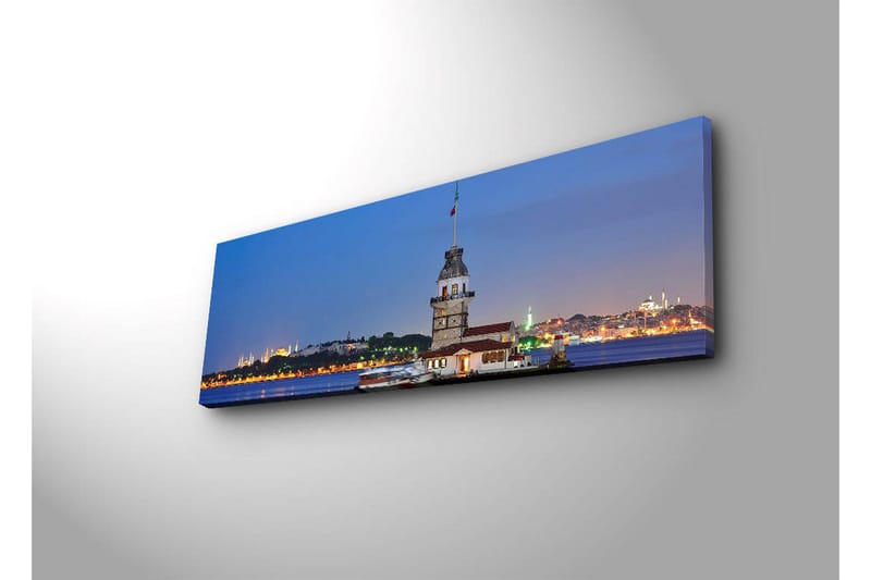 Canvasbilde Dekorativ LED-belysning - Flerfarget - Interiør - Maleri & posters - Lerretsbilder